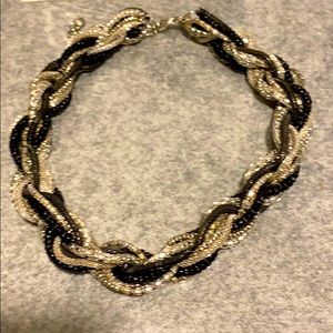 Spiraled statement necklace